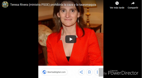 La UNAC pide la dimisión de la ministra de Teresa Ribera