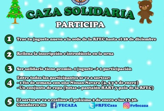 Recogida solidaria de juguetes nuevos en sede de la RFEC