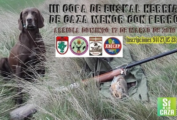 III Copa de Euskal Herria de caza menor con perro