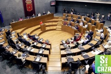 La Federación interviene en el Parlamento de Navarra defendiendo la caza