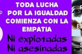 Animalistas navarras equiparan los asesinatos machistas con el sacrificio de animales para consumo humano