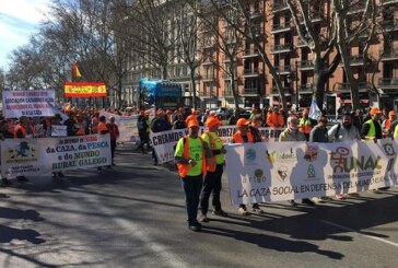 Parte del mundo rural se manifiesta en Madrid (+vídeo)