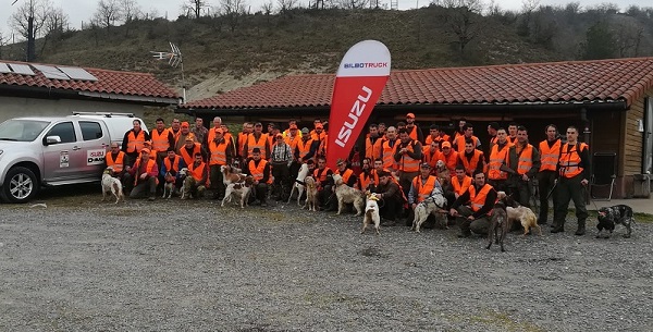 Récord de participación en la III Copa de Euskal Herria de caza menor con perro