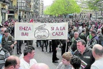 ADECAP y las federaciones de Bizkaia y Araba acudirán a la manifestación en defensa de la caza