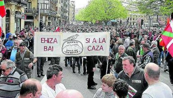 ADECAP y las federaciones de Bizkaia y Araba acudirán a la manifestación en defensa de la caza