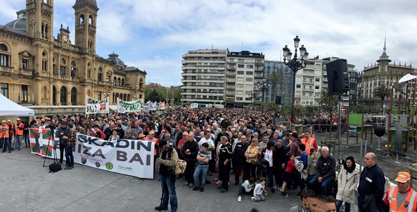 La Federación Navarra acudirá la manifestación de San Sebastián (+vídeo)