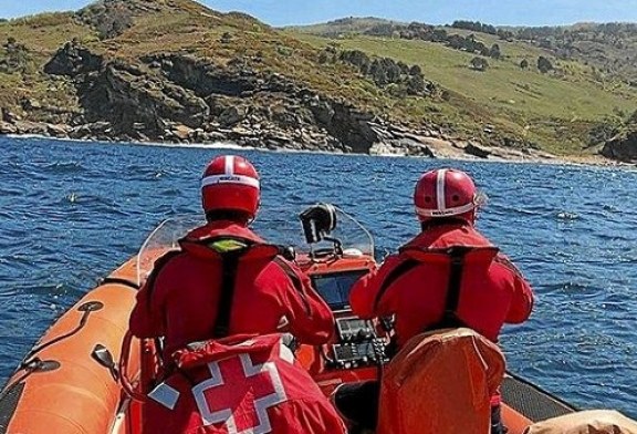 Sigue la búsqueda del pescador navarro desaparecido en Hondarribia (+ vídeo)