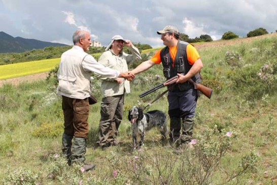 El coto de Arriola acoge la segunda edición de la prueba San Huberto solidario