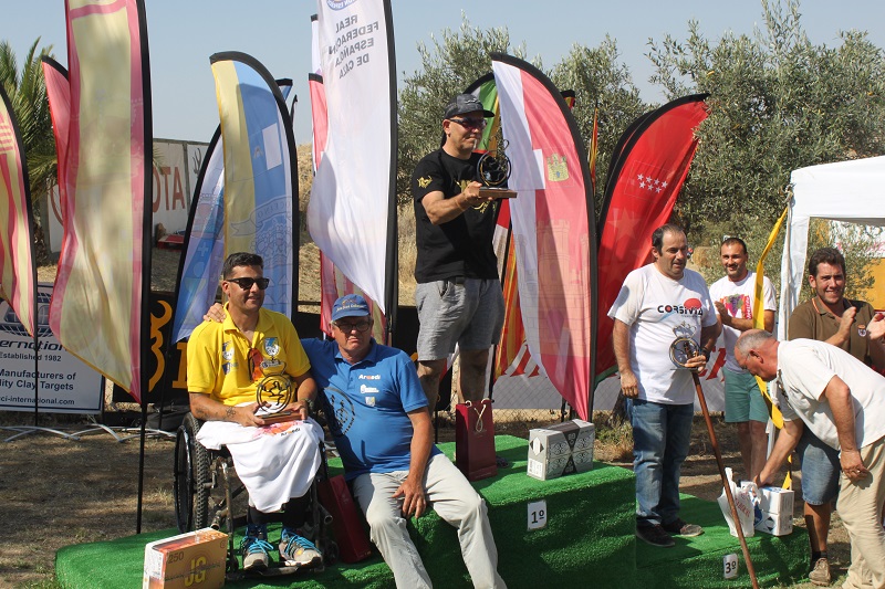 Campeones de España 2019 de Compak Sporting Tiro Adaptado 1