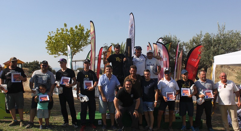 Cristóbal Jiménez y Beatriz Laparra, campeones de España 2019 de Compak Sporting