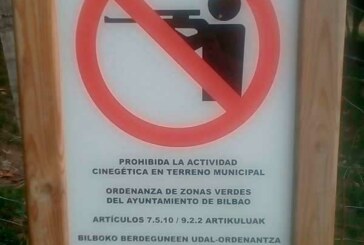 El Ayuntamiento de Bilbao dice NO a la caza