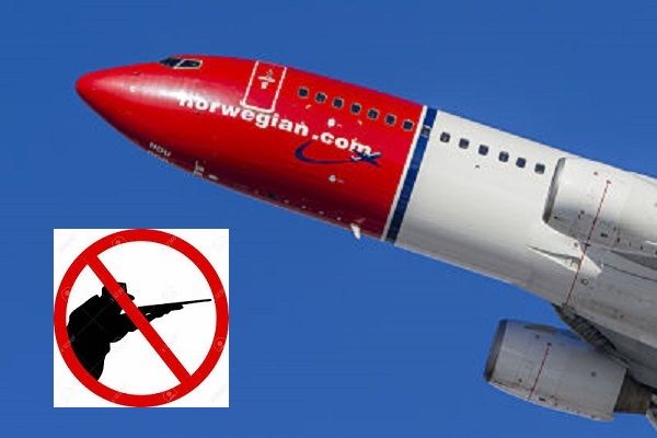 Norwegian deniega el embarque a unos españoles “por ser cazadores”