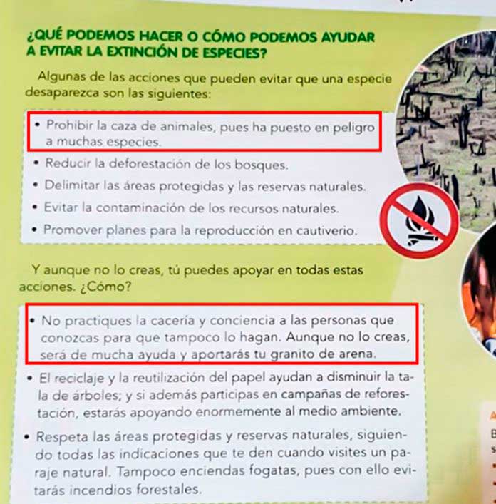 La RFEC exige también una rectificación por adoctrinar a los niños andaluces contra la caza