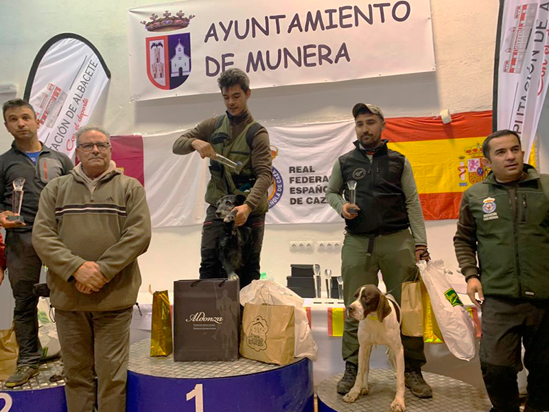 Clasificaciones provisionales de la semifinal Masculina del LI Campeonato de Caza Menor con Perro 201