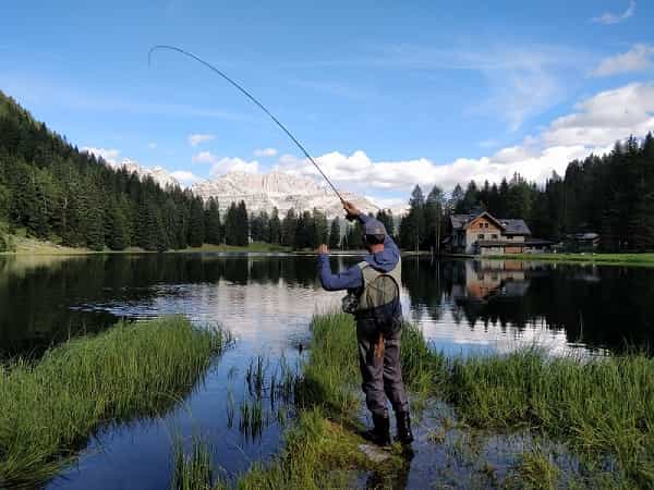 La región de Trentino es un paraíso para la pesca