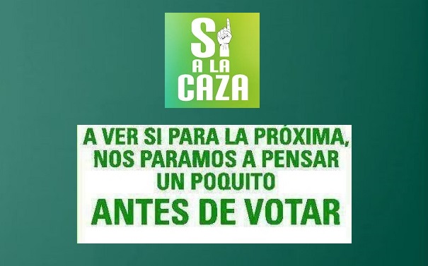 Una más contra la caza