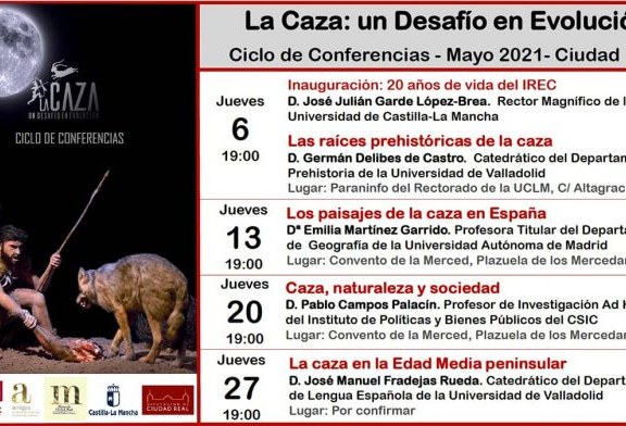 El IREC inicia un ciclo de conferencias asociadas a la exposición “La Caza: Un Desafío en Evolución”