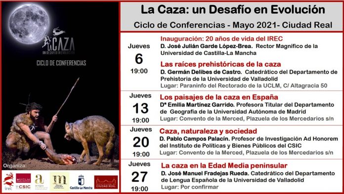 El IREC inicia un ciclo de conferencias asociadas a la exposición “La Caza: Un Desafío en Evolución”