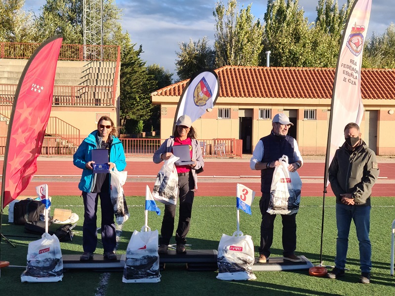 José Redondo en PCP, Francisco Marín en Pistón y Teresa Pereira en Damas, campeones de España de Field Target 2021