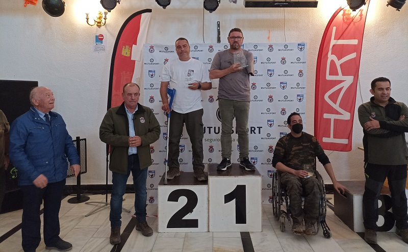 David Larrondo gana el II Campeonato de España de Caza Menor con Perro para Cazadores Adaptados