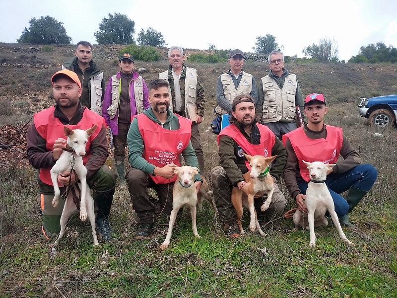 José Francisco Murillo con ‘Bruja’ y Guillermo García con ‘Candela’ se proclaman campeones de España de Podenco Andaluz y Maneto