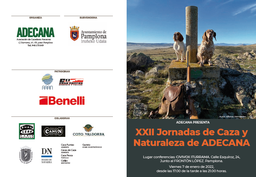 Navarra. XXII Jornadas de Caza y Naturaleza de ADECANA