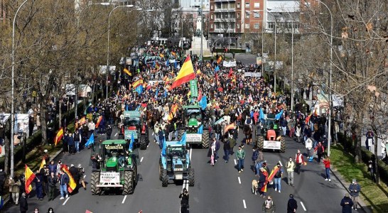La Delegación del Gobierno de España irrita a los cazadores. «Solo 6000 personas en la manifestación de Madrid»