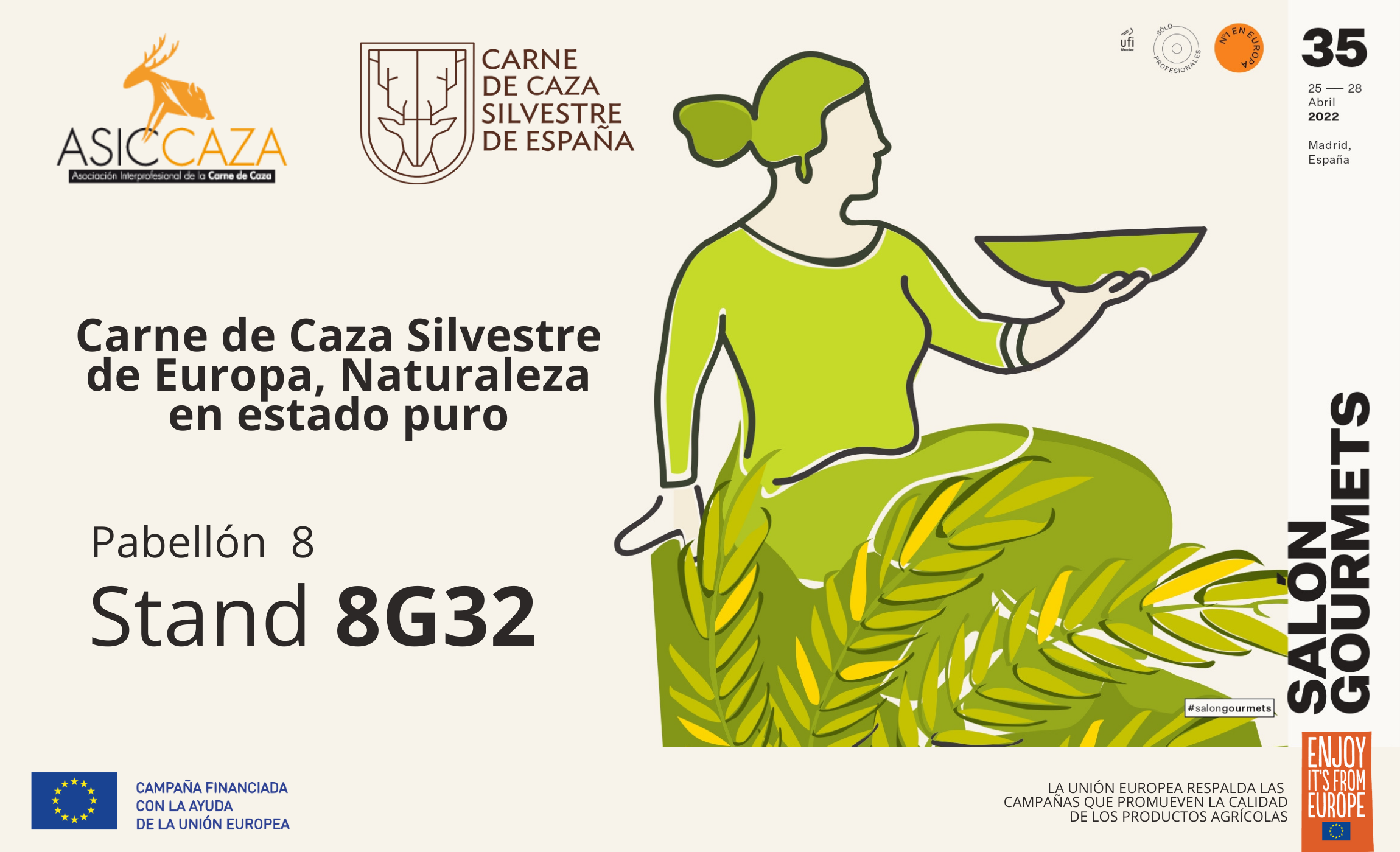 La carne de caza silvestre estará presente en una nueva edición del Salón Gourmets