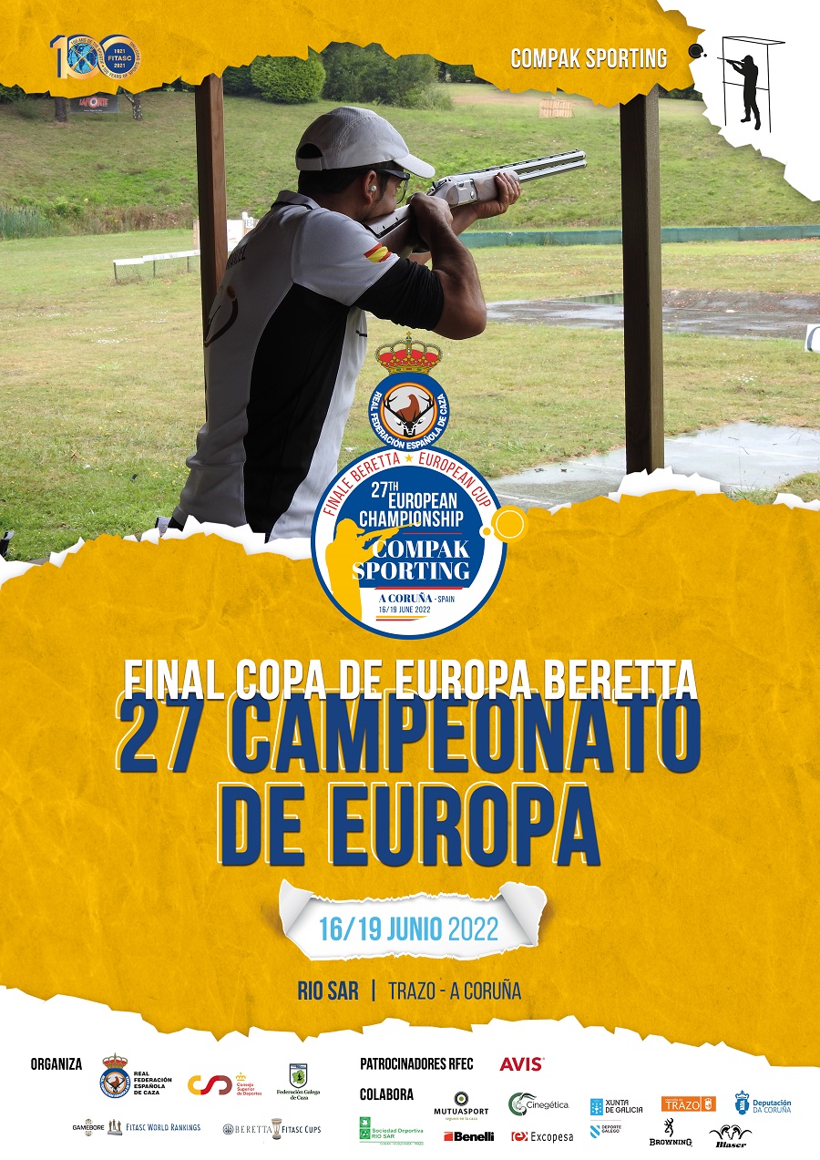 Galicia se prepara para acoger el XXVII Campeonato de Europa de Compak Sporting