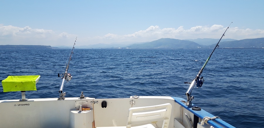 DE PESCA POR EL ABRA DE BILBAO