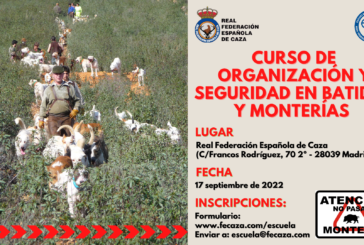 La Escuela Española de Caza organiza el primer curso de Organización y Seguridad en batidas y monterías