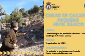 La Escuela Española de Caza impartirá un nuevo curso de cazador arquero el 11 de septiembre