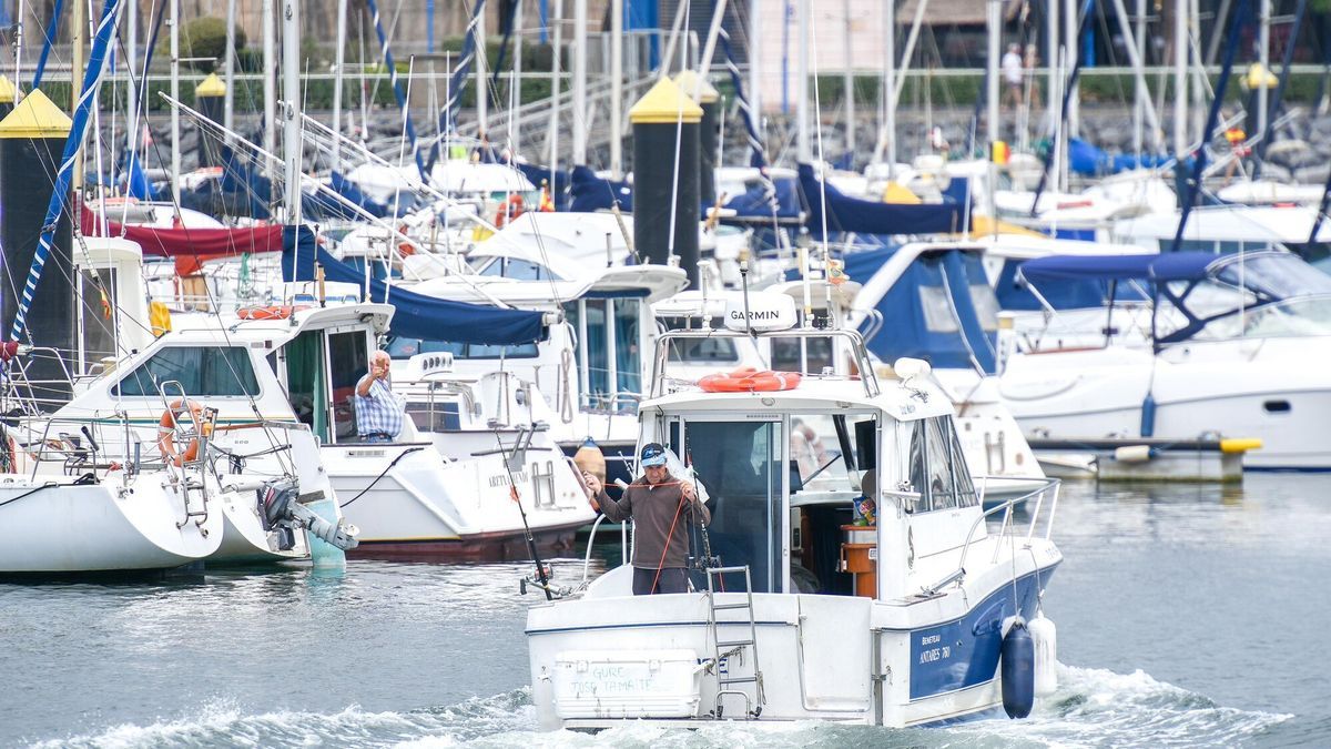 Marejada en la náutica de recreo de Bizkaia por la carestía del combustible