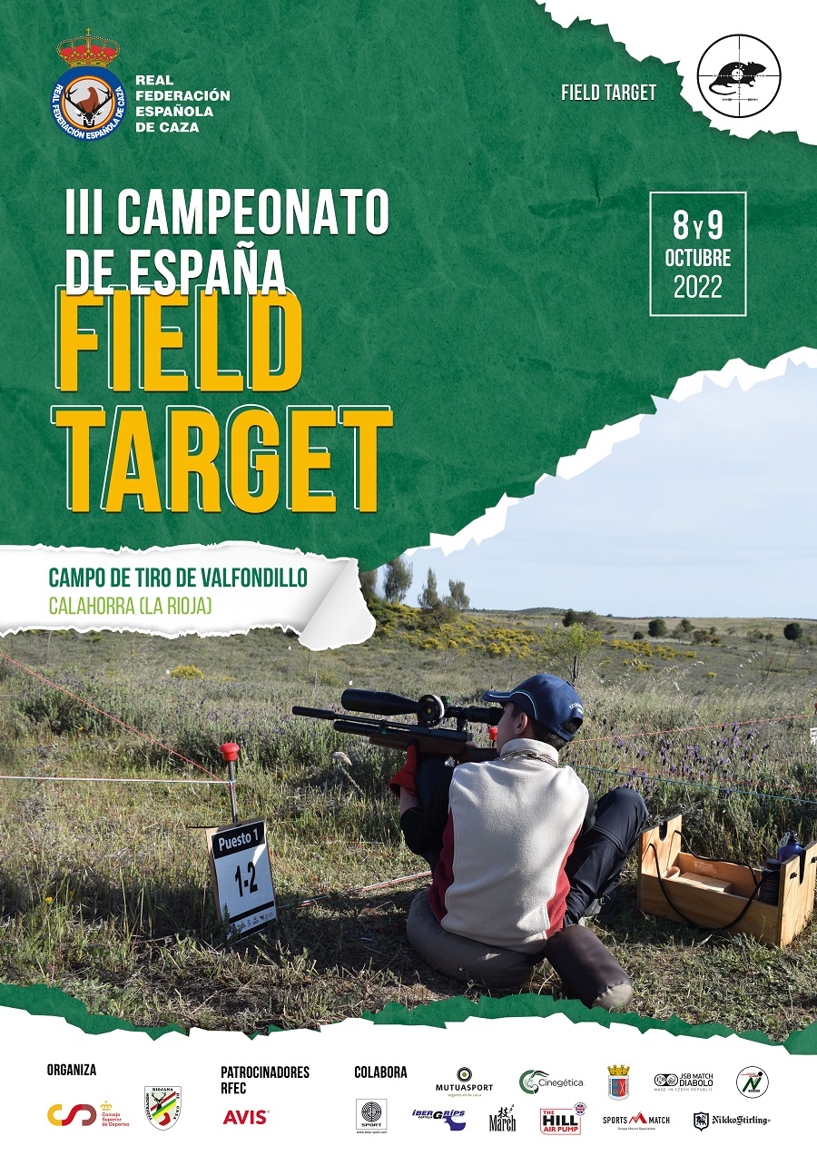 El III Campeonato de España de Field Target se desplaza a Calahorra los días 8 y 9 de octubre