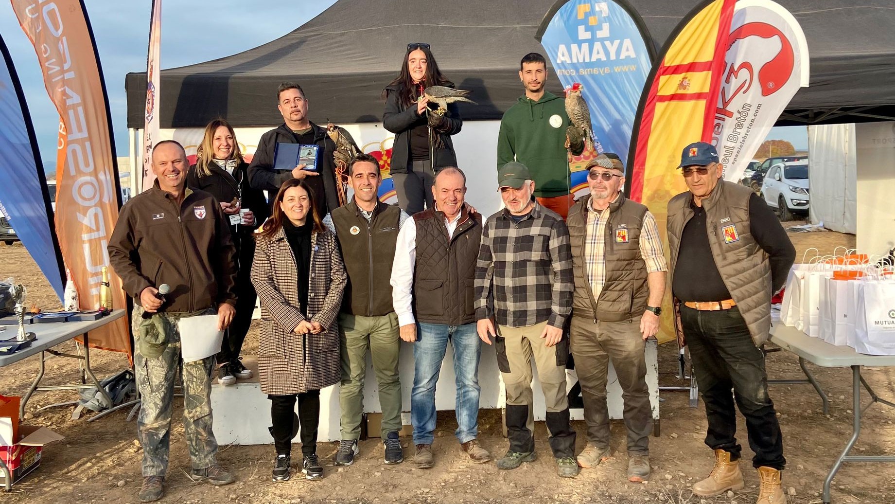 Alba López se convierte en la primera mujer campeona de España de Cetrería