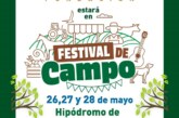 Artemisan estará presente en el Festival de Campo los días 26, 27 y 28 de mayo