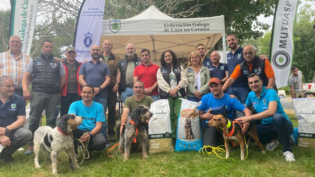 Jonathan Arnaiz y “Man” se proclaman I campeones de España de Perros Atraillados sobre Jabalí Salvaje