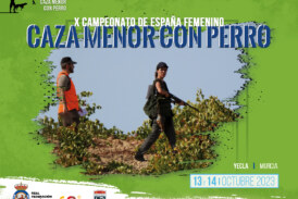 Las mejores cazadoras se darán cita en Murcia para disputar el X Campeonato de España de Caza Menor con Perro