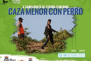 Las mejores cazadoras se darán cita en Murcia para disputar el X Campeonato de España de Caza Menor con Perro