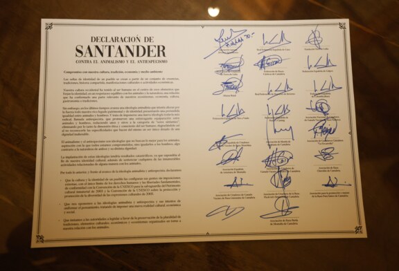La Declaración de Santander planta cara a la ideología animalista
