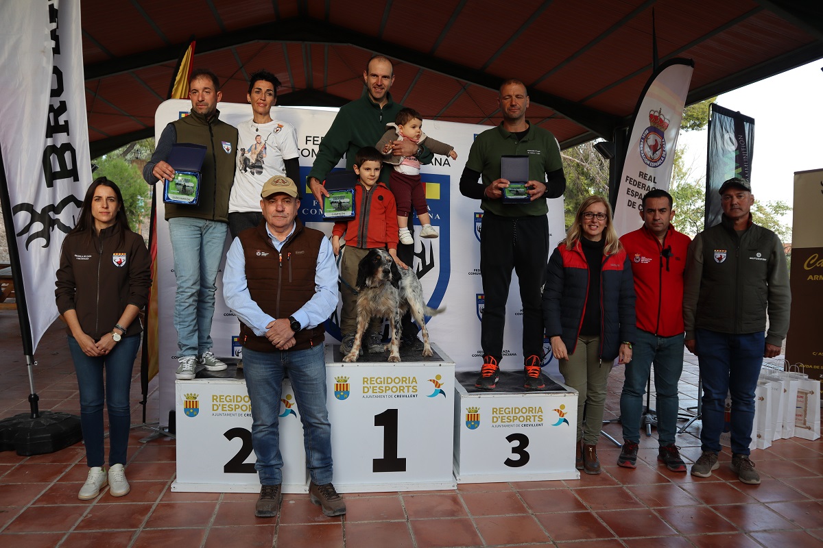 El Gipuzkoano Asier Arrizabalaga campeón de España de Caza Menor con Perro 2023