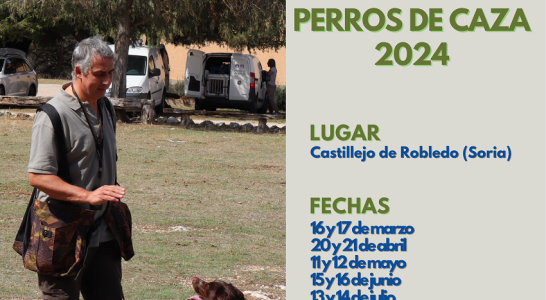 Nueva edición del curso de Instructor-Adiestrador de Perros de Caza en Castillejo de Robledo